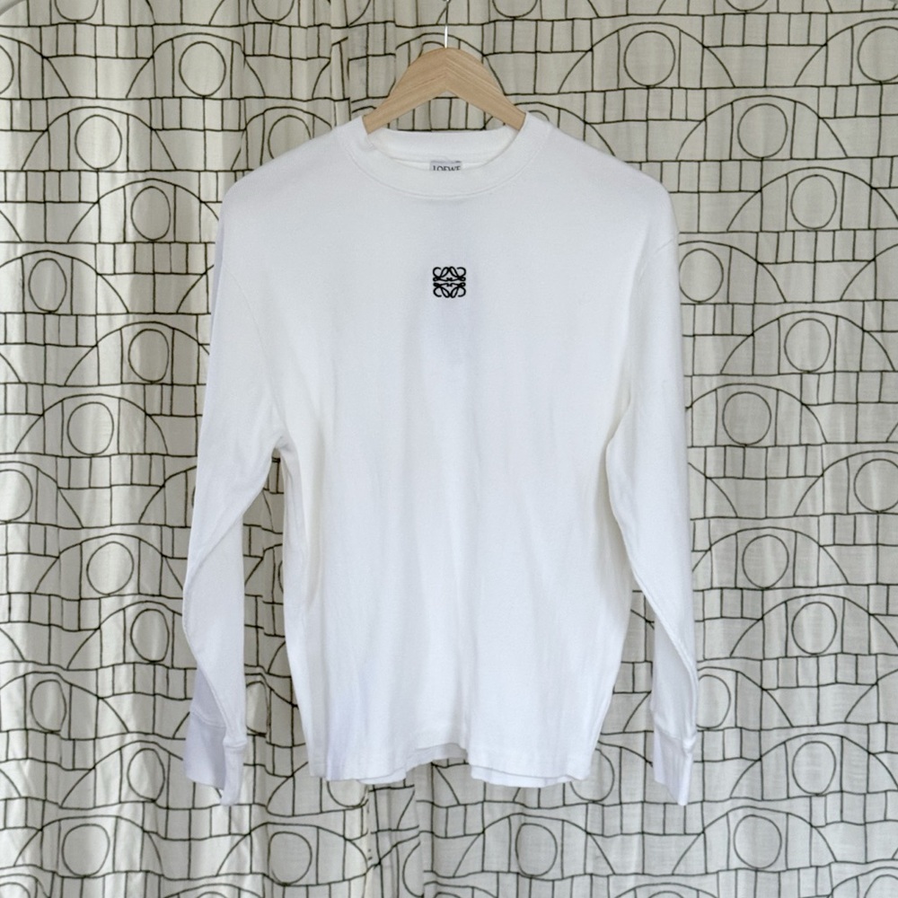 Loewe long sleeve monogram tee shirt
